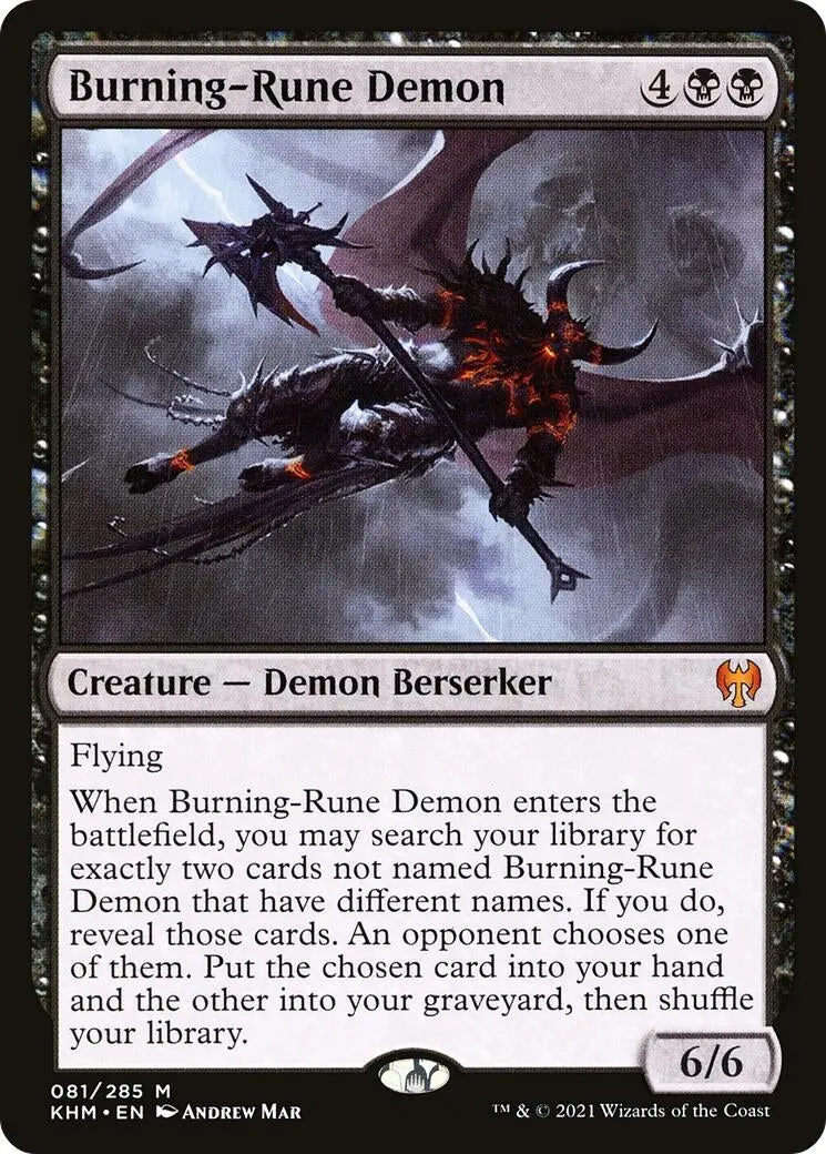 Burning-Rune Demon (81) (Khm) 1