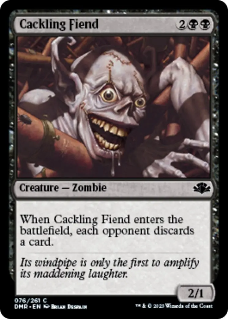 Cackling Fiend (76) (Dmr) 1