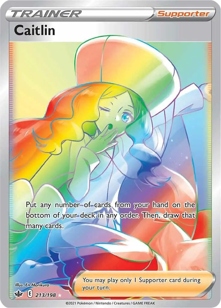 Caitlin (Secret) (213/198) (Swsh06) 1