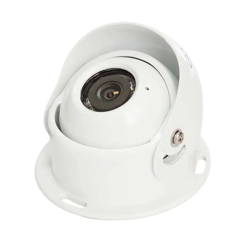 Camera Round 45 Deg Ahd In White By Safety Dave | Precision Rear-View Camera 1