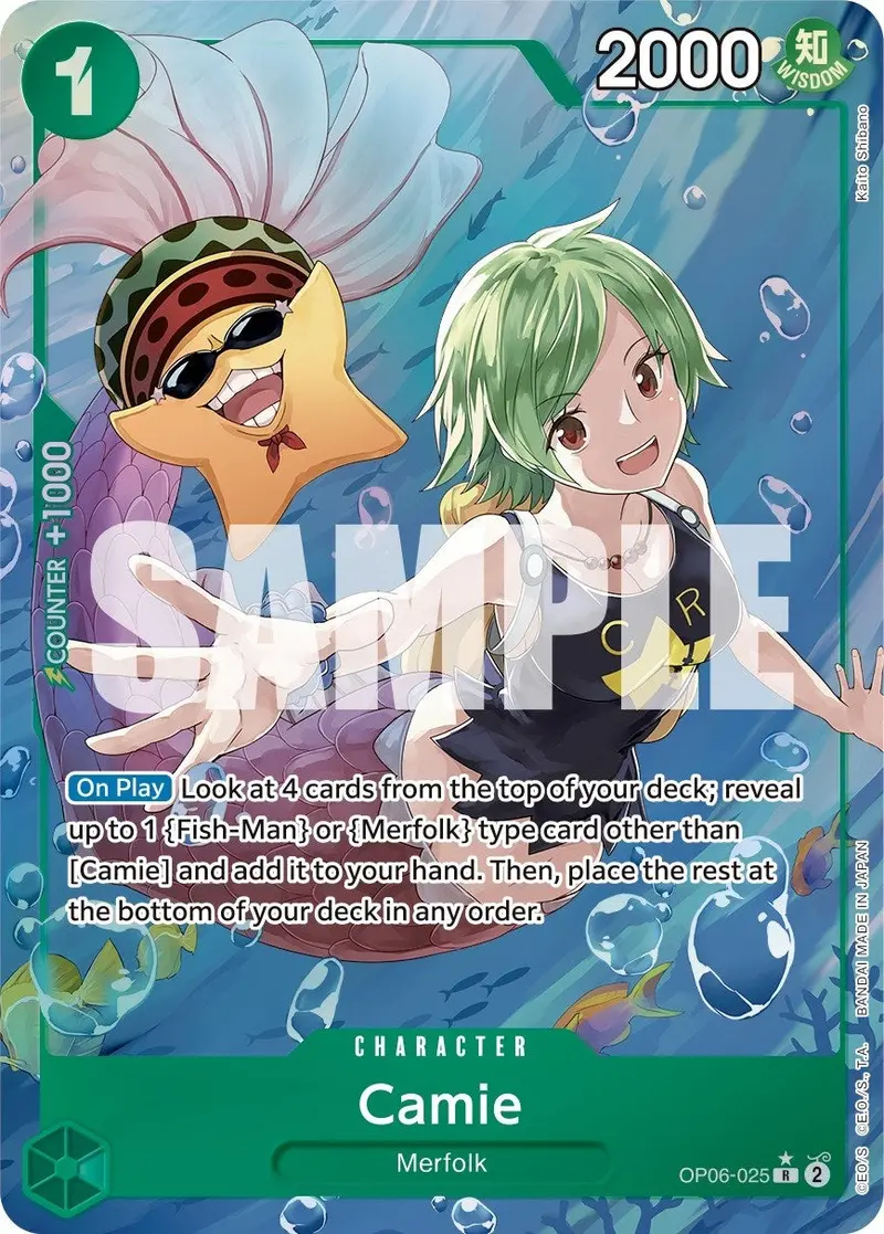 Camie (Alternate Art) (Op06-025) (Op06) 1