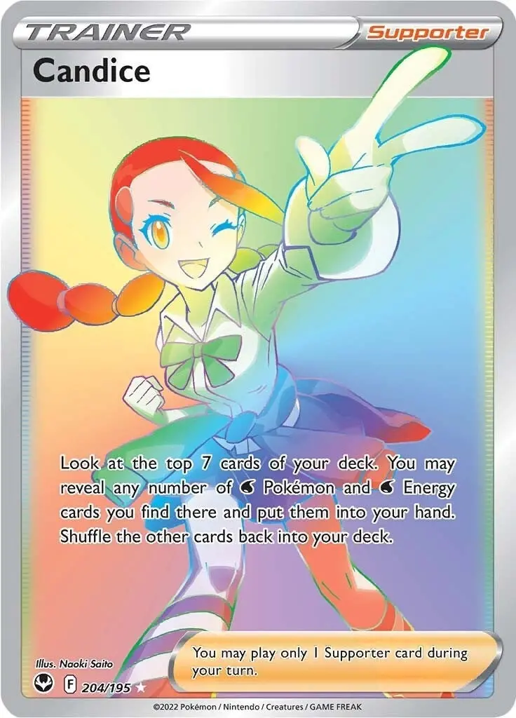 Candice (Secret) (204/195) (Swsh12) 1