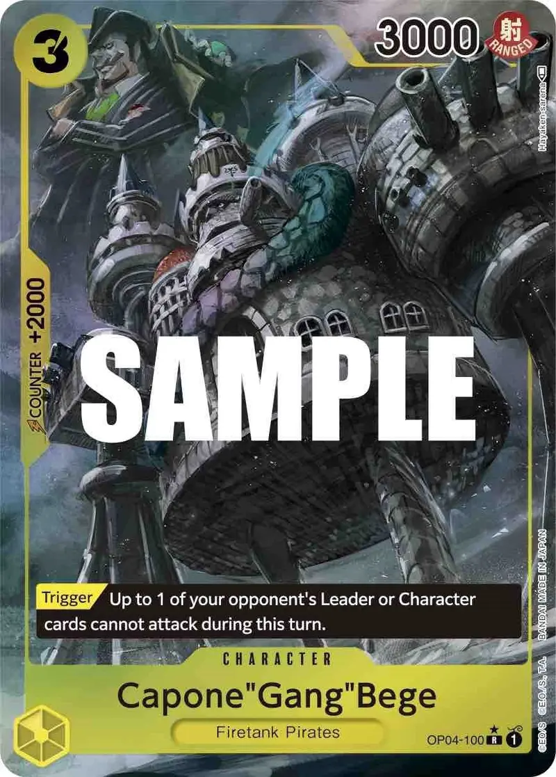 Capone"Gang"Bege (Alternate Art) (Op04-100) (Op04) 1