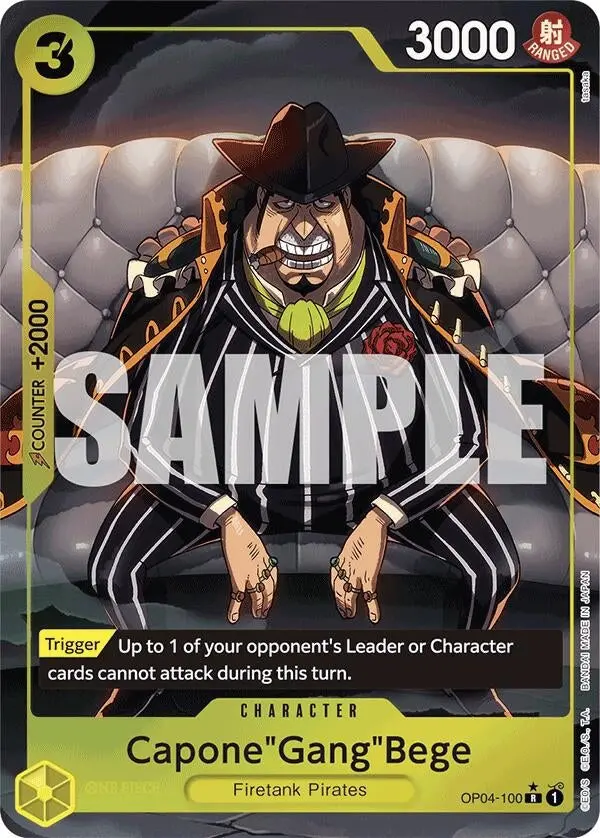 Capone"Gang"Bege (Op04-100) (Alternate Art) (Op04-100) (Prb-01) 1