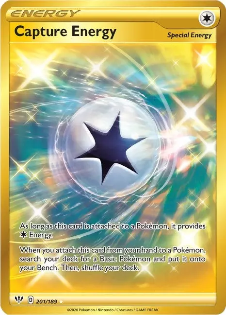 Capture Energy (Secret) (201/189) (Swsh03) 1