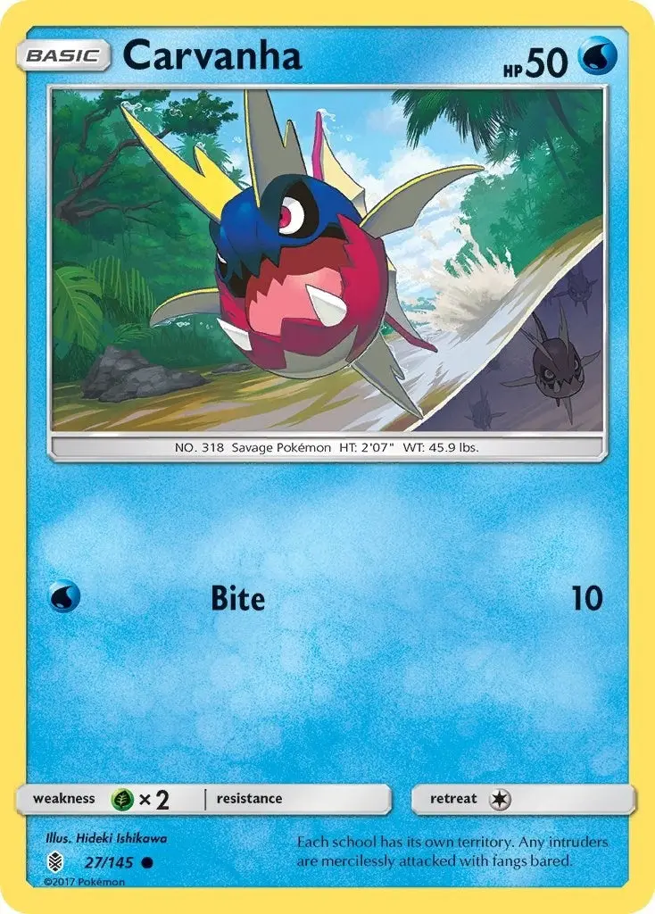 Carvanha (27/145) (Sm02) 1