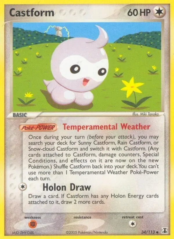 Castform (34/113) (Ds) 1