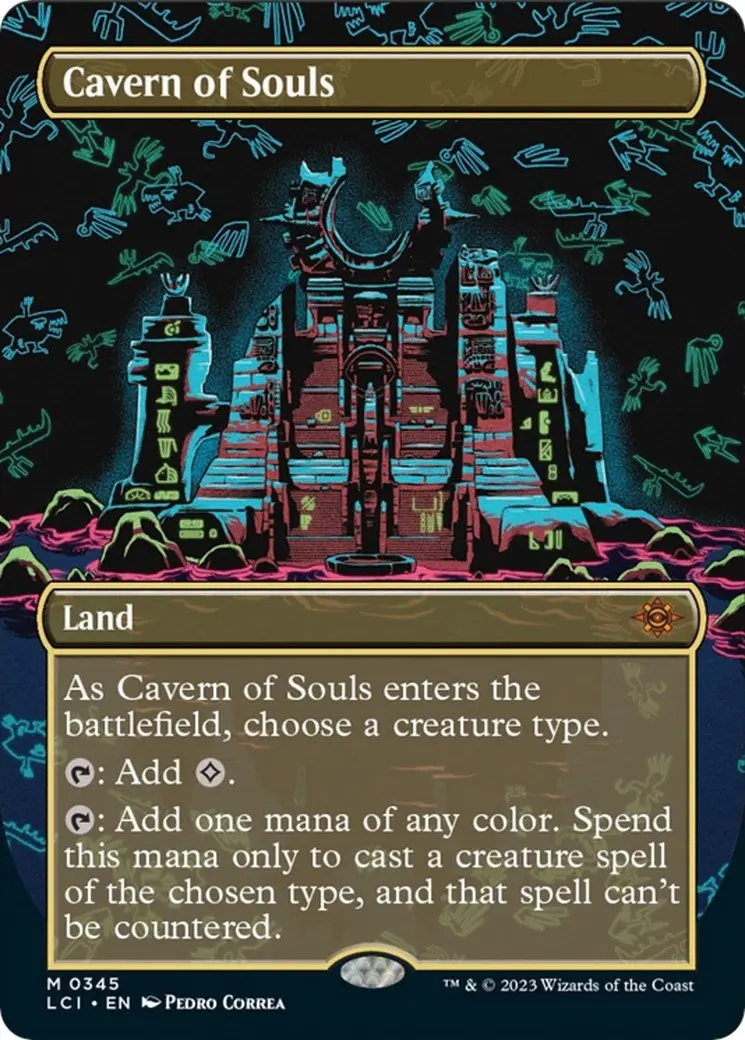 Cavern Of Souls (0345) (Borderless) (345) (Lci) 1