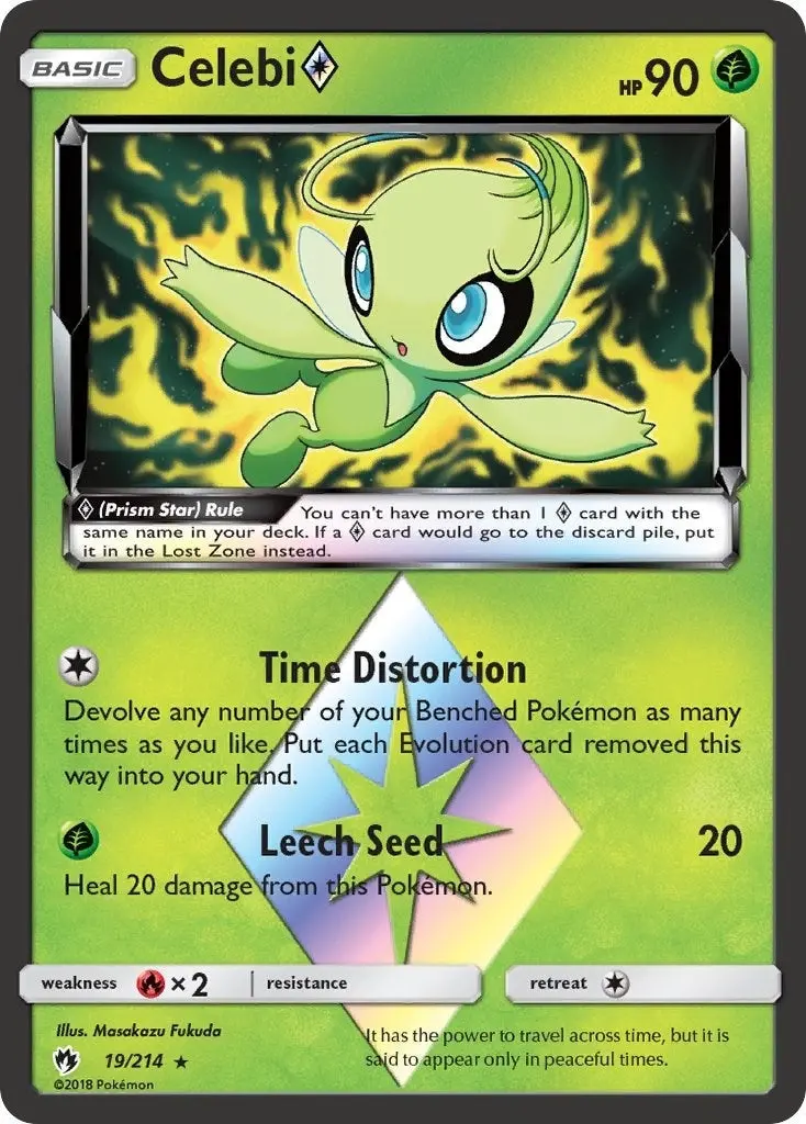 Celebi Prism Star (19/214) (Sm8) 1
