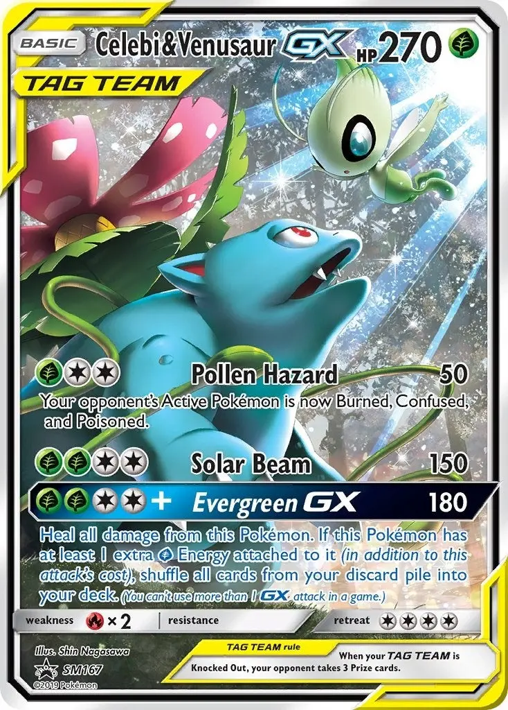 Celebi & Venusaur Gx - Sm167 (Sm167) (Smp) 1