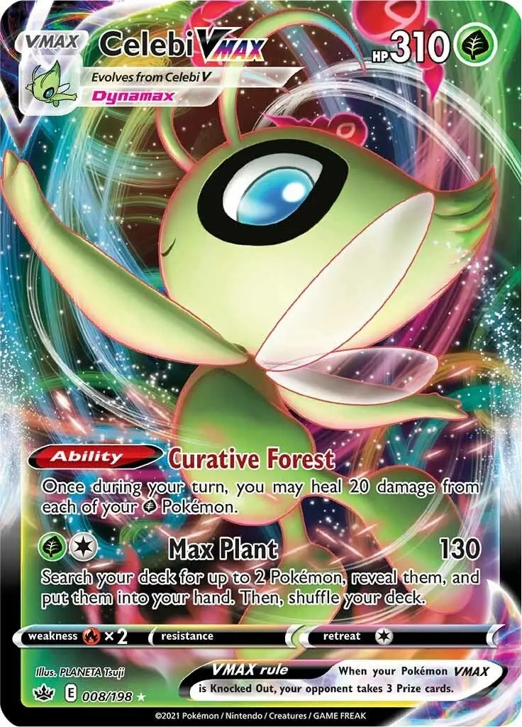 Celebi Vmax (008/198) (Swsh06) 1