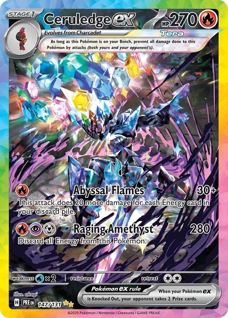 Ceruledge Ex (147/131) (Pre) 1