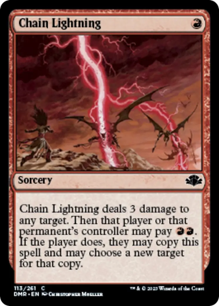 Chain Lightning (113) (Dmr) 1