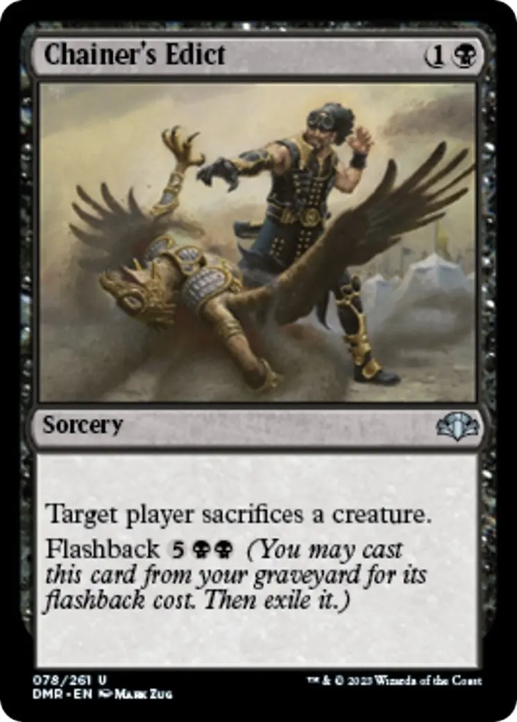 Chainer's Edict (78) (Dmr) 1
