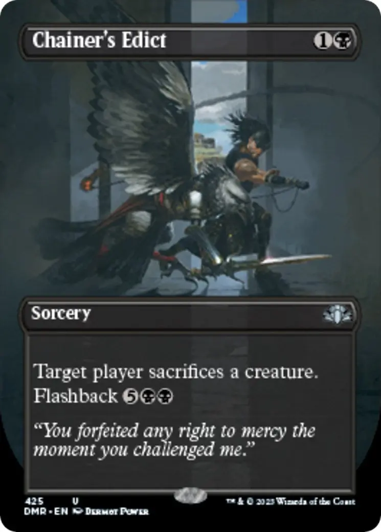 Chainer's Edict (Borderless) (425) (Dmr) 1
