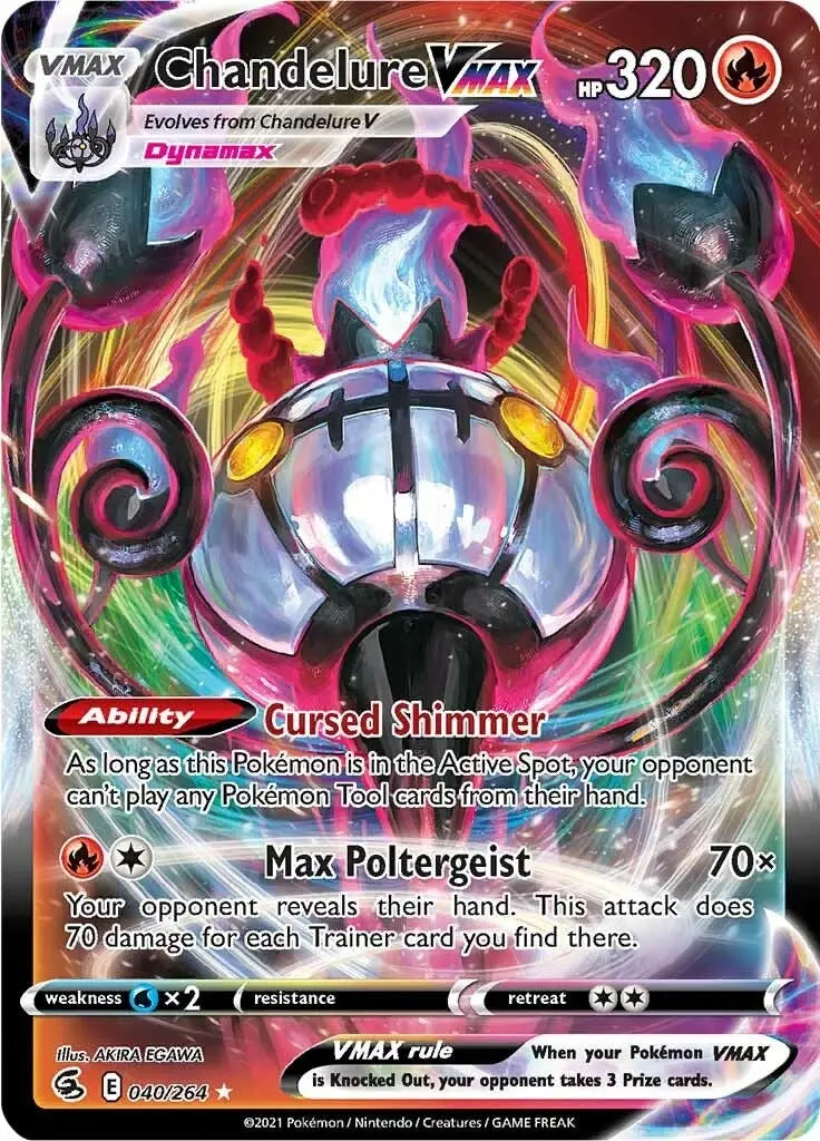 Chandelure Vmax (040/264) (Swsh08) 1