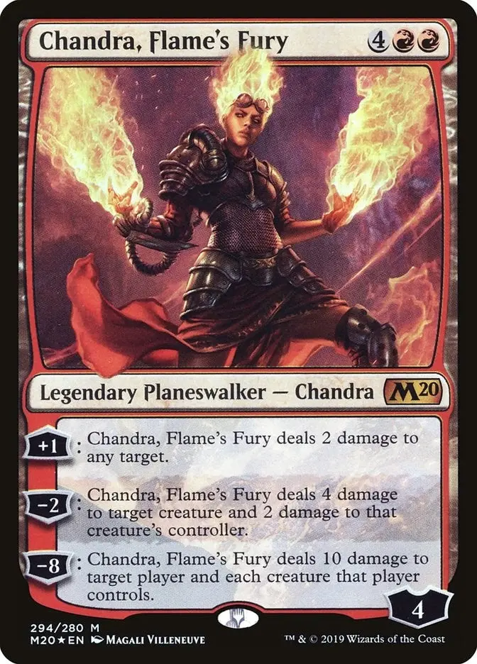 Chandra, Flame's Fury (294) (M20) 1