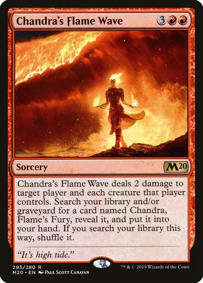 Chandra's Flame Wave (295) (M20) 1