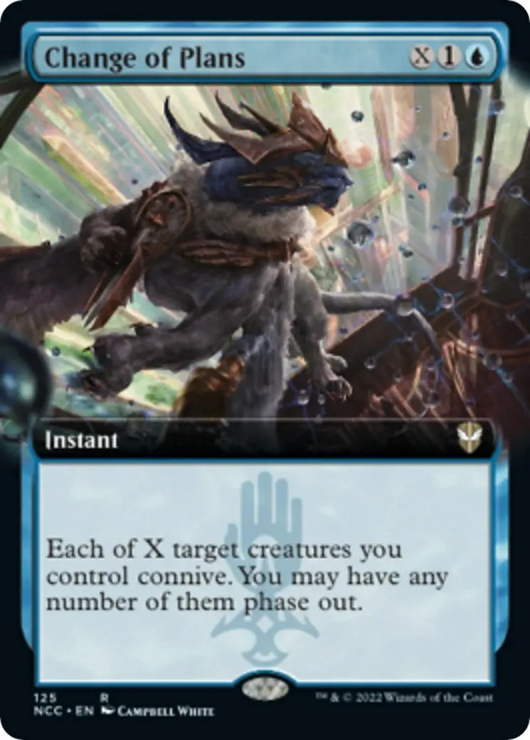 Change Of Plans (Extended Art) (125) (Ncc) 1