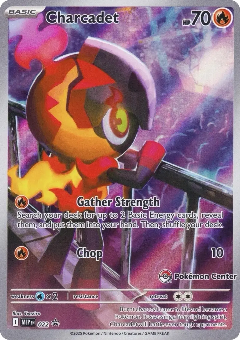 Charcadet - 022 (Pokemon Center Exclusive) (022) (Mep) 1
