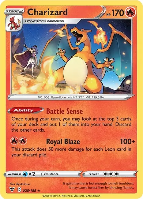 Charizard (025/185) (Swsh04) 1