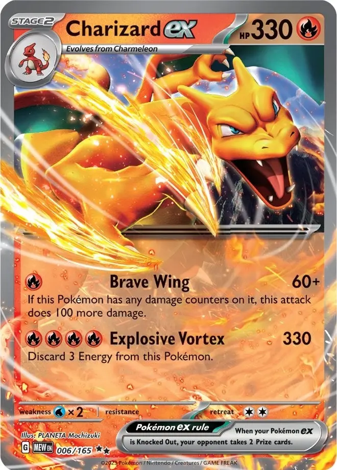 Charizard Ex (006/165) (Mew) 1