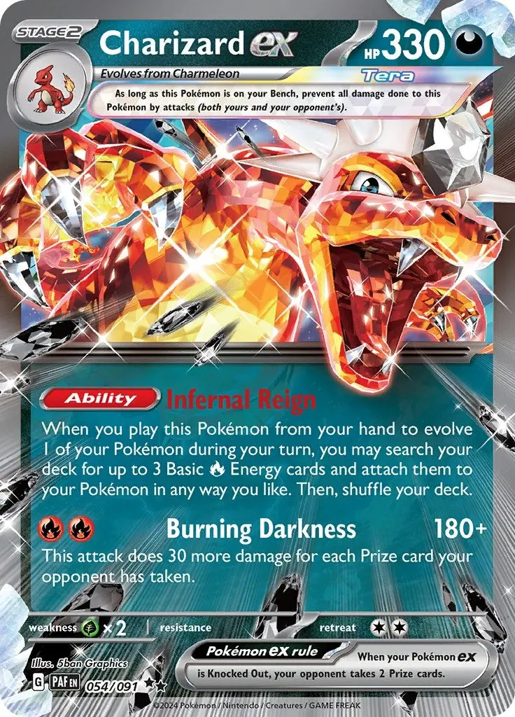 Charizard Ex (054/091) (Paf) 1