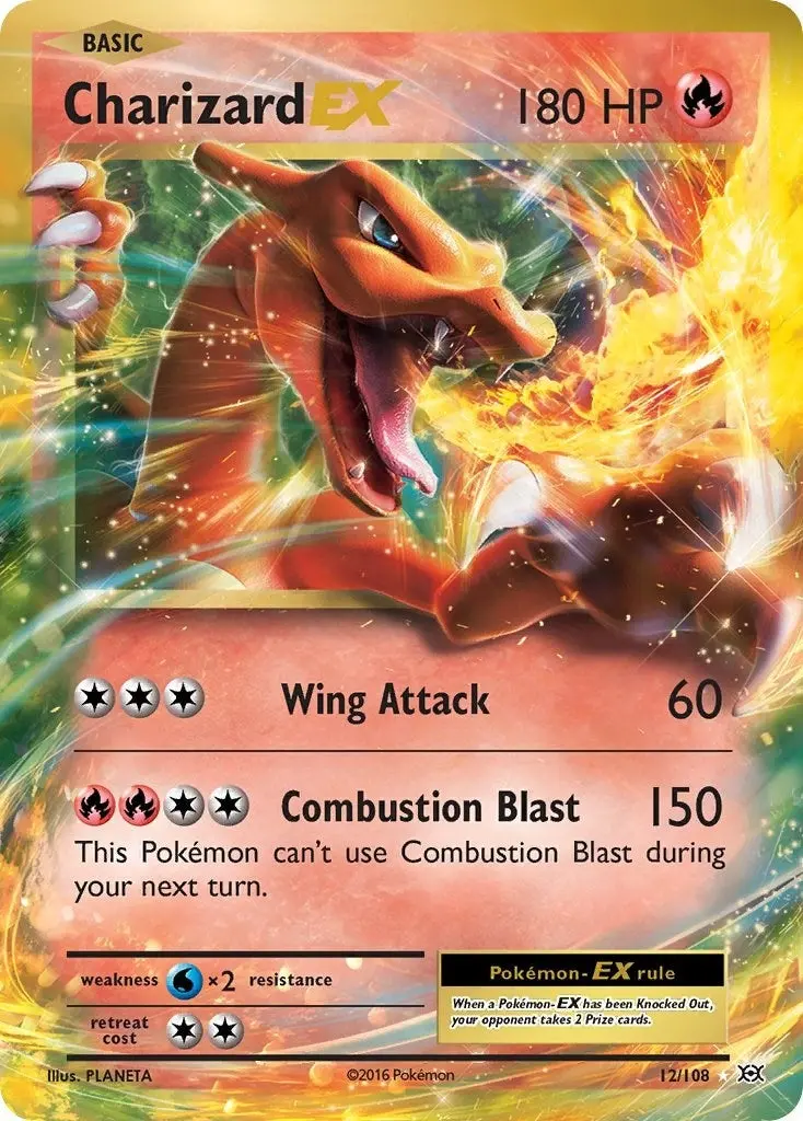 Charizard Ex (12/108) (Evo) 1