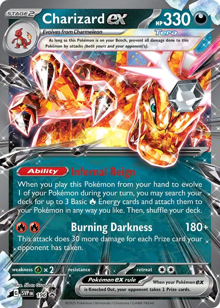 Charizard Ex -196 (196) (Svp) 1