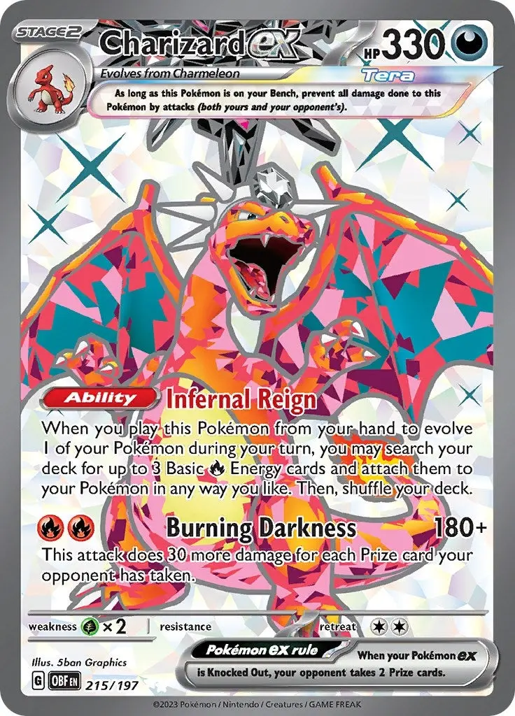 Charizard Ex (215/197) (Obf) 1