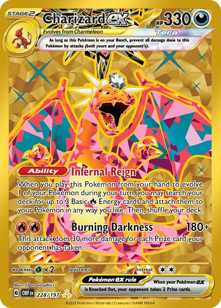 Charizard Ex (228/197) (Obf) 1