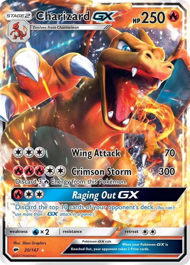 Charizard Gx (20/147) (Sm03) 1