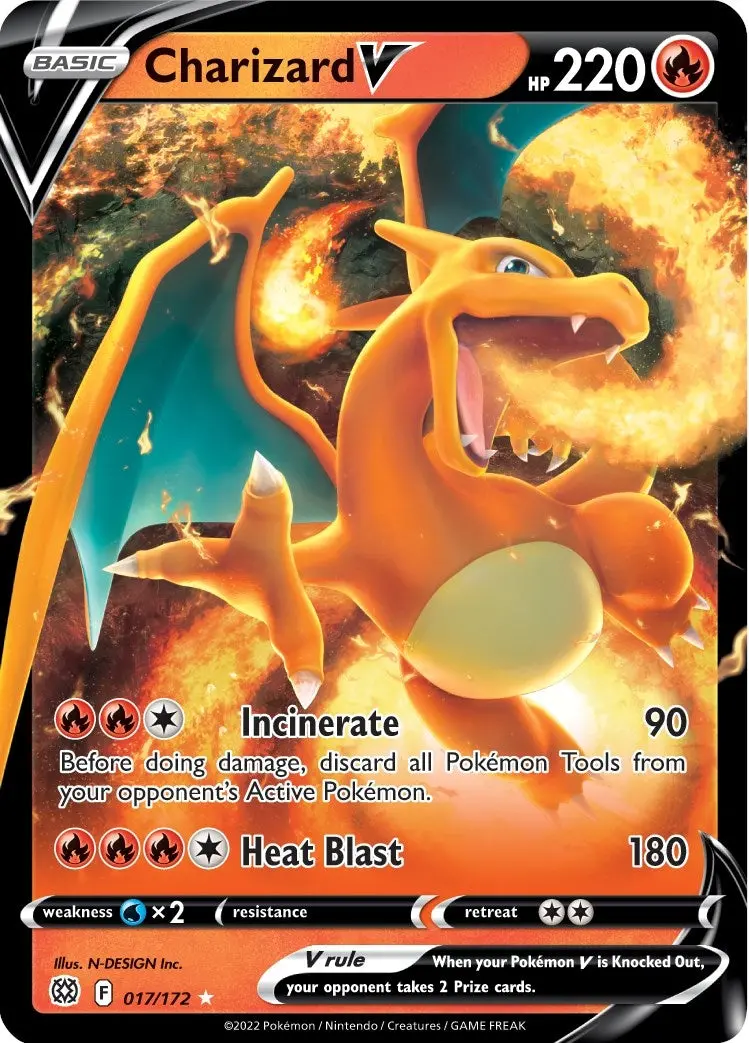 Charizard V (017/172) (Swsh09) 1