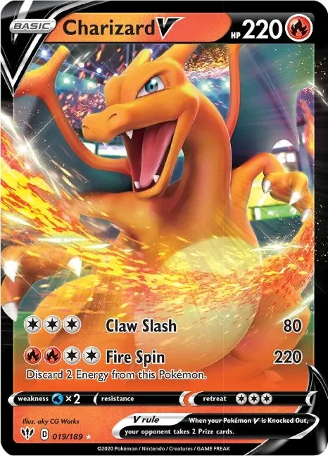 Charizard V (019/189) (Swsh03) 1