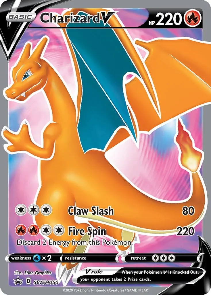 Charizard V - Swsh050 (Swsh050) (Swsd) 1