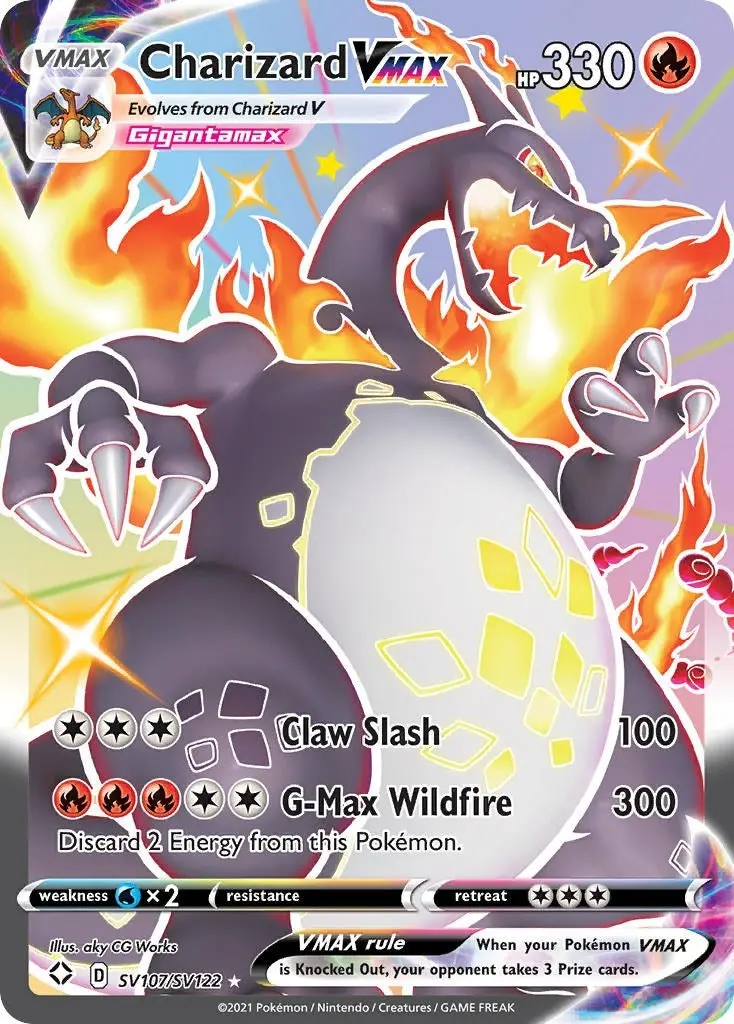 Charizard Vmax (Sv107/Sv122) (Shfsv) 1