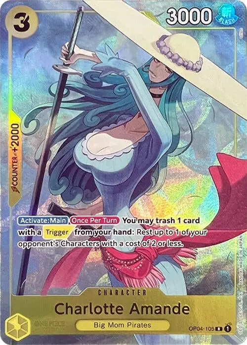 Charlotte Amande (Premium Card Collection -Best Selection Vol. 1-) (Op04-105) (Op-Pr) 1