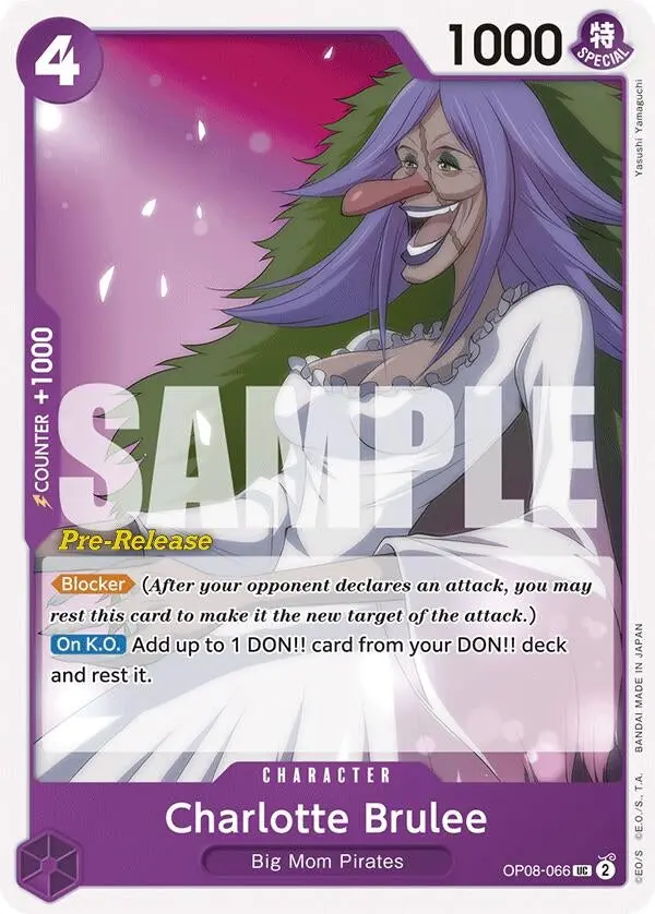 Charlotte Brulee (Op08-066) (Op08 Pre) 1