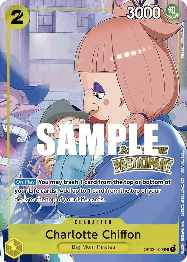 Charlotte Chiffon (Offline Regional 2023) [Participant] (Op03-109) (Op-Pr) 1