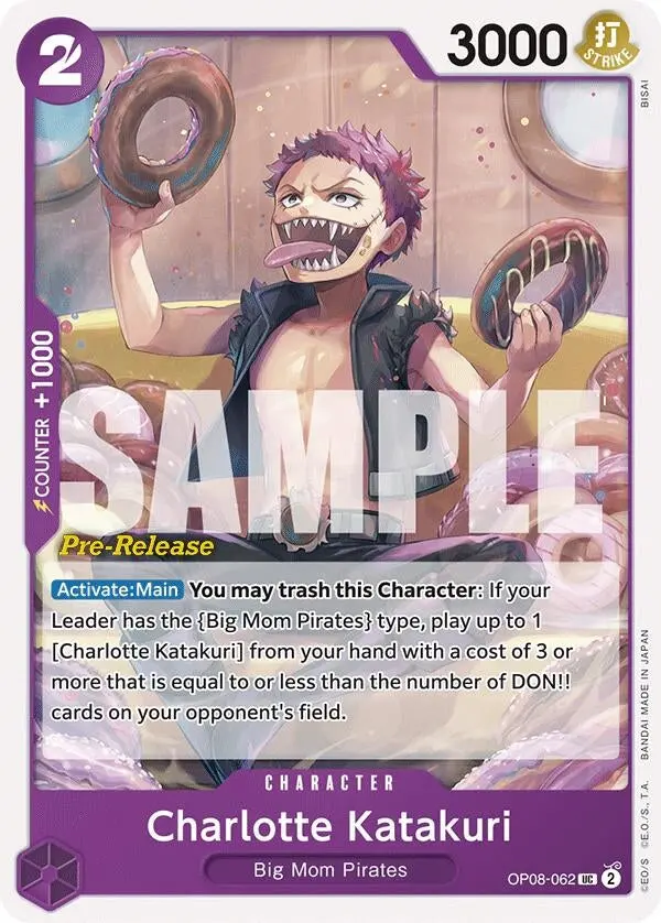 Charlotte Katakuri (062) (Op08-062) (Op08 Pre) 1
