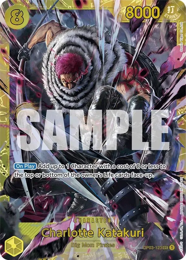 Charlotte Katakuri (Reprint) (Op03-123) (Prb-01) 1