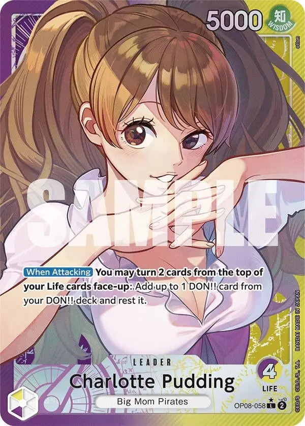 Charlotte Pudding (058) (Parallel) (Op08-058) (Op08) 1