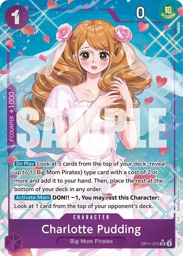 Charlotte Pudding (Alternate Art) (Op11-070) (Op11) 1