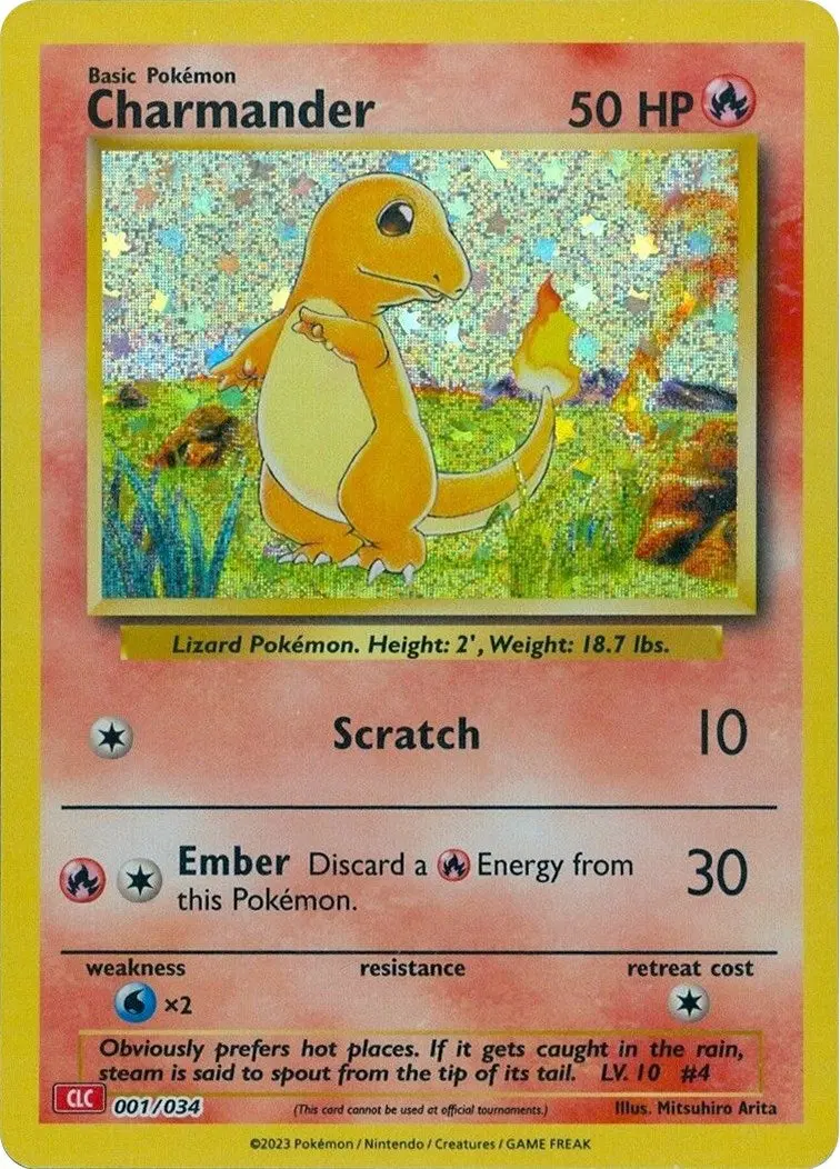 Charmander (001/034) (Cl) 1