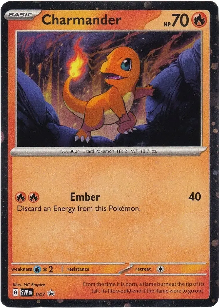 Charmander - 047 (Cosmos Holo) (047) (Svp) 1