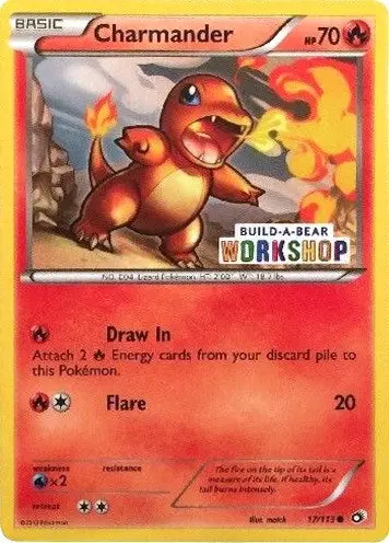 Charmander - 17/113 (Build-A-Bear Workshop Exclusive) (017/113) (Mcap) 1