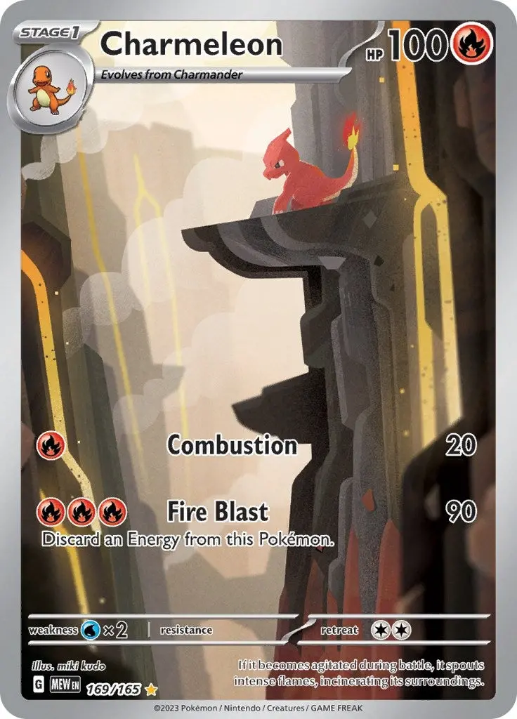 Charmeleon (169/165) (Mew) 1