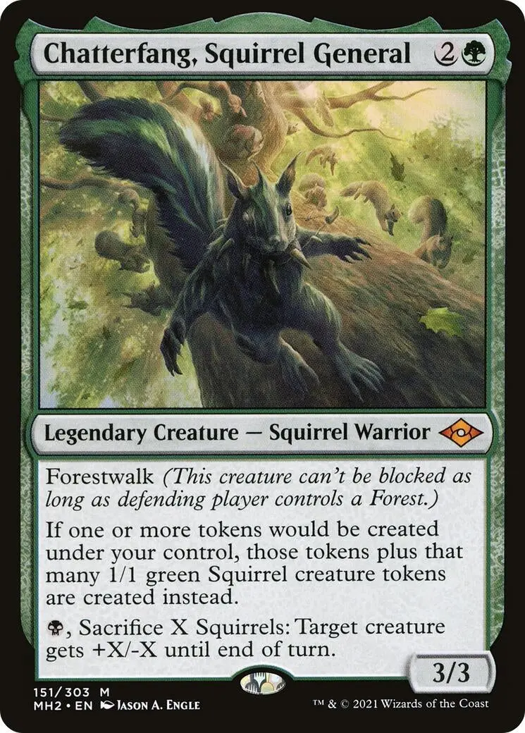 Chatterfang, Squirrel General (151) (Mh2) 1