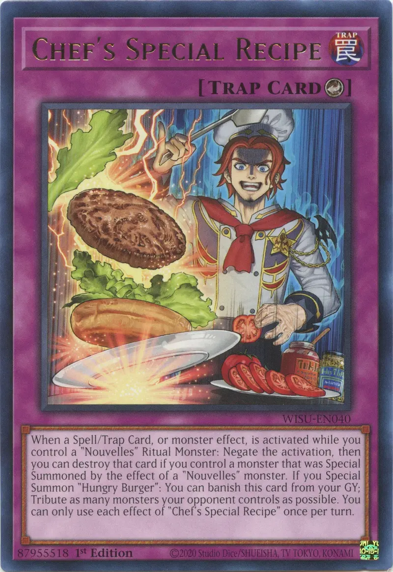 Chef's Special Recipe [Wisu-En040] Rare 1