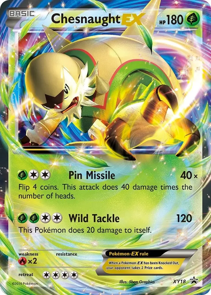 Chesnaught Ex - Xy18 (Xy18) (Pr) 1
